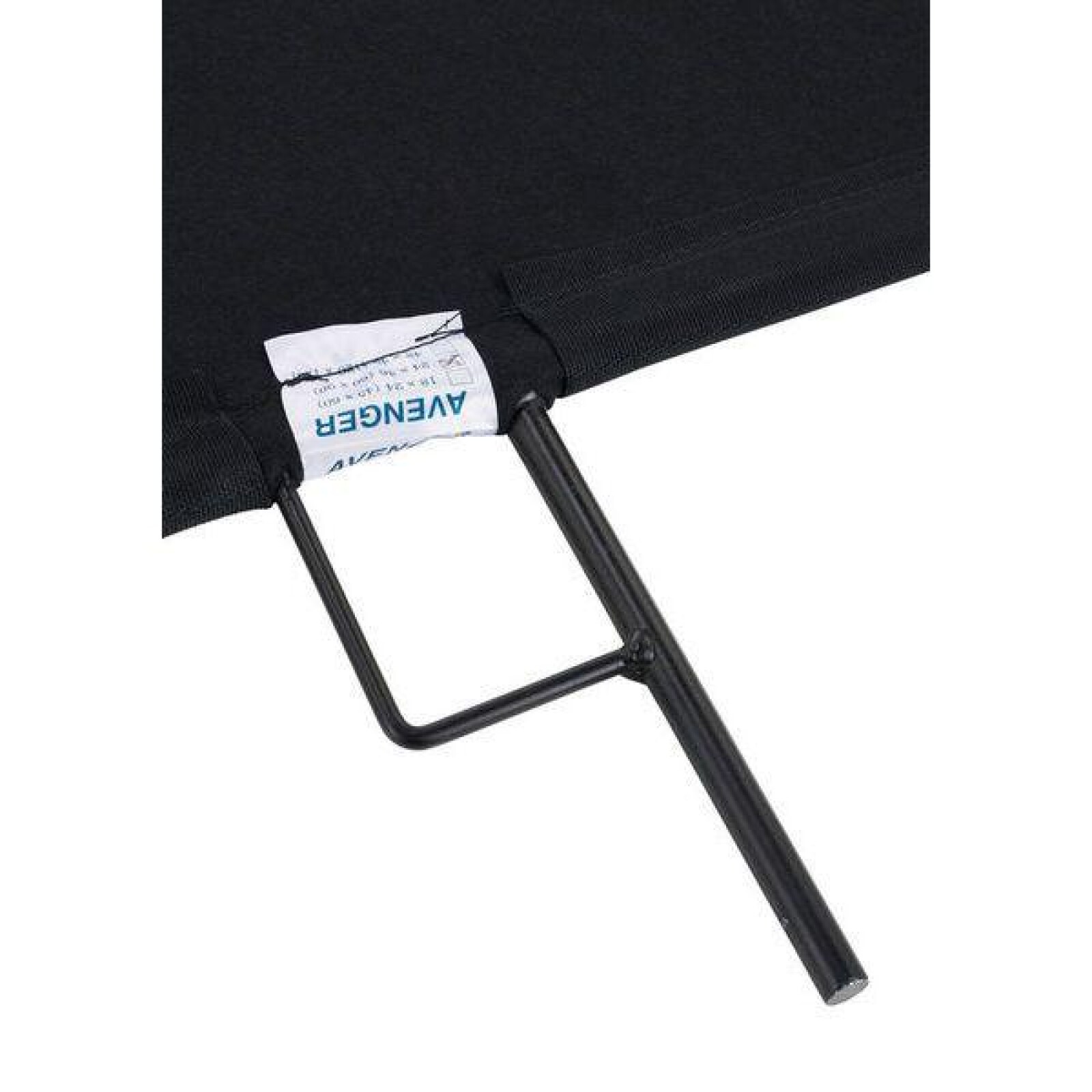 Avenger I750B 24"x36" Solid Black Flag - Photo 2 sur 2