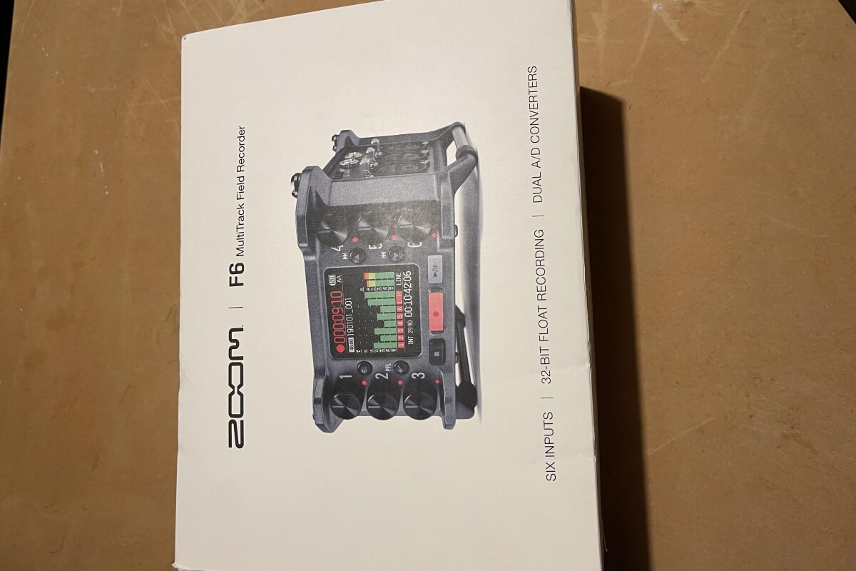 Location Zoom F6  Enregistreur Mixette à virgule flottante 32 bits  - Lightyshare