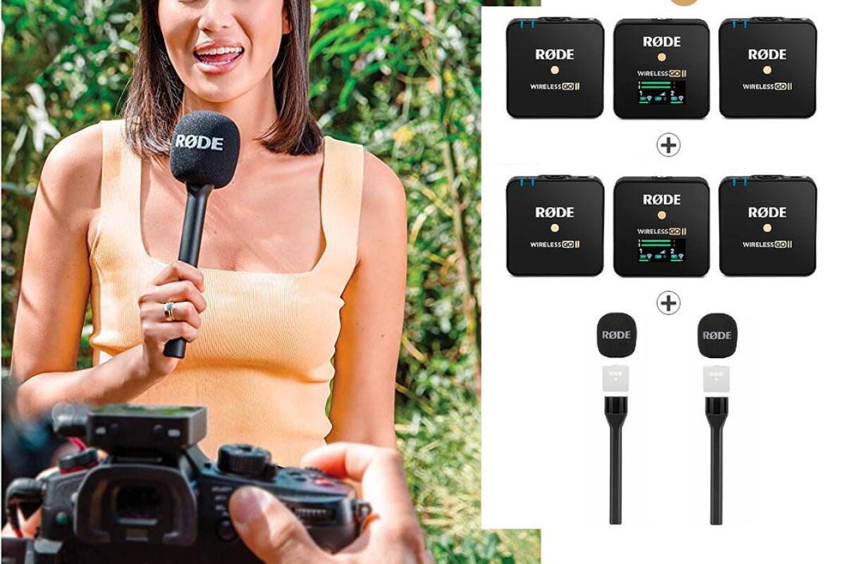 Location 2 kit Rode Wireless GO II + 2 Interview GO - Lightyshare