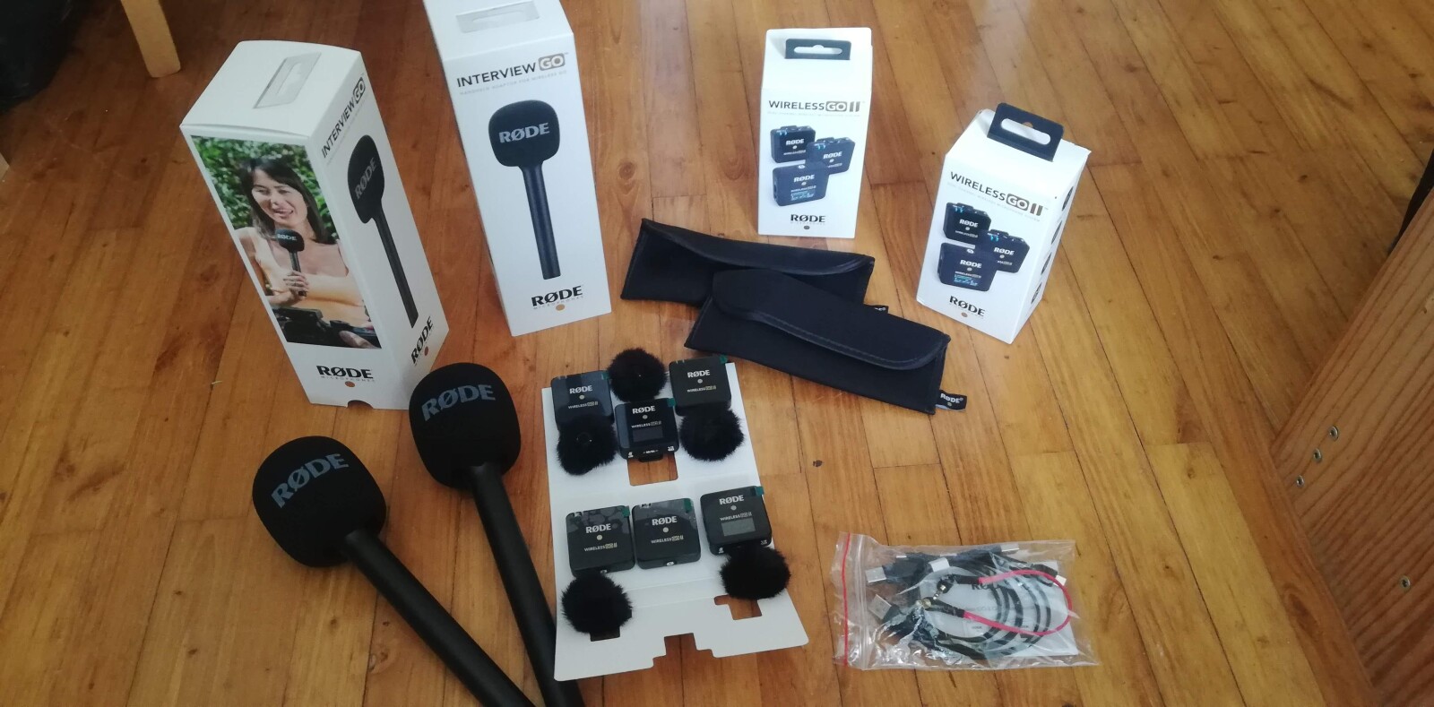 2 kit Rode Wireless GO II + 2 Interview GO - Photo 2 sur 2