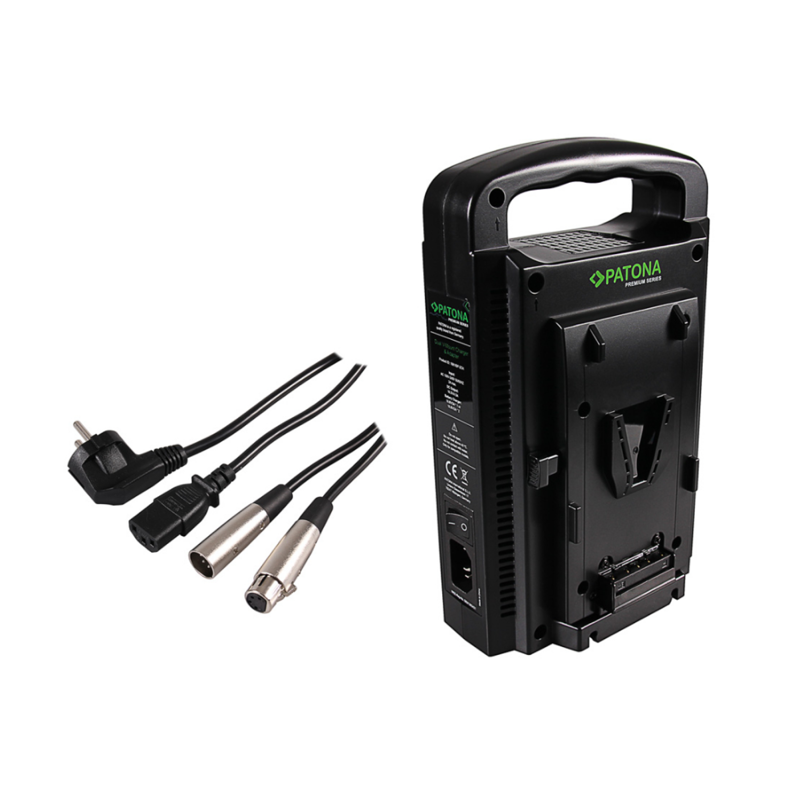 Patona Dual V-Mount Charger - Photo 2 sur 2