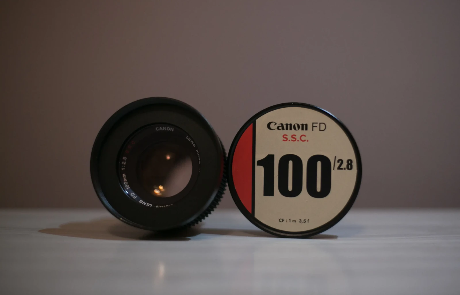 Canon FD 100mm F/1.8 SSC - Photo 1 sur 2