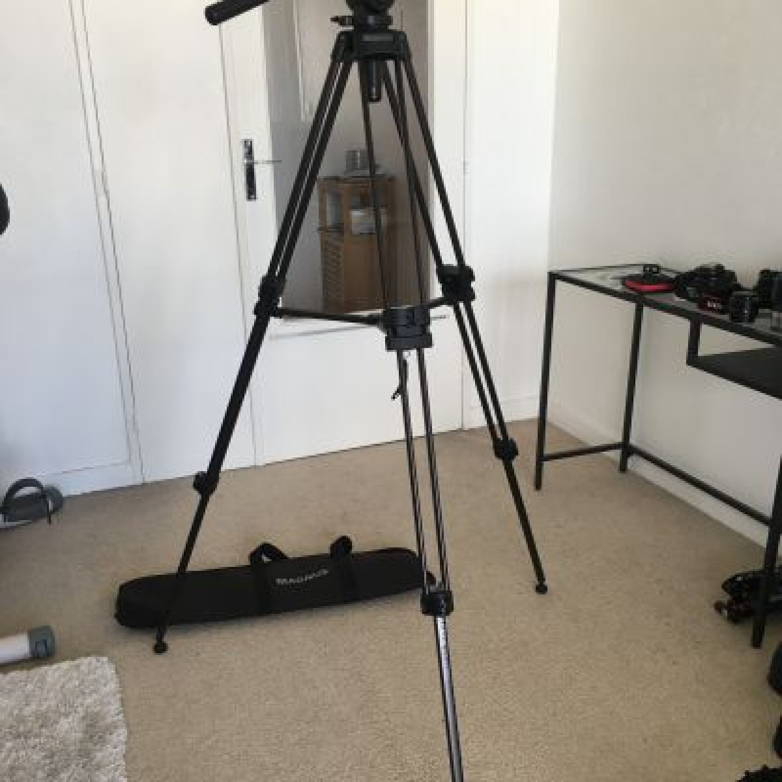Trépied Fluid head Magnus VT-4000 - Photo 5 sur 5