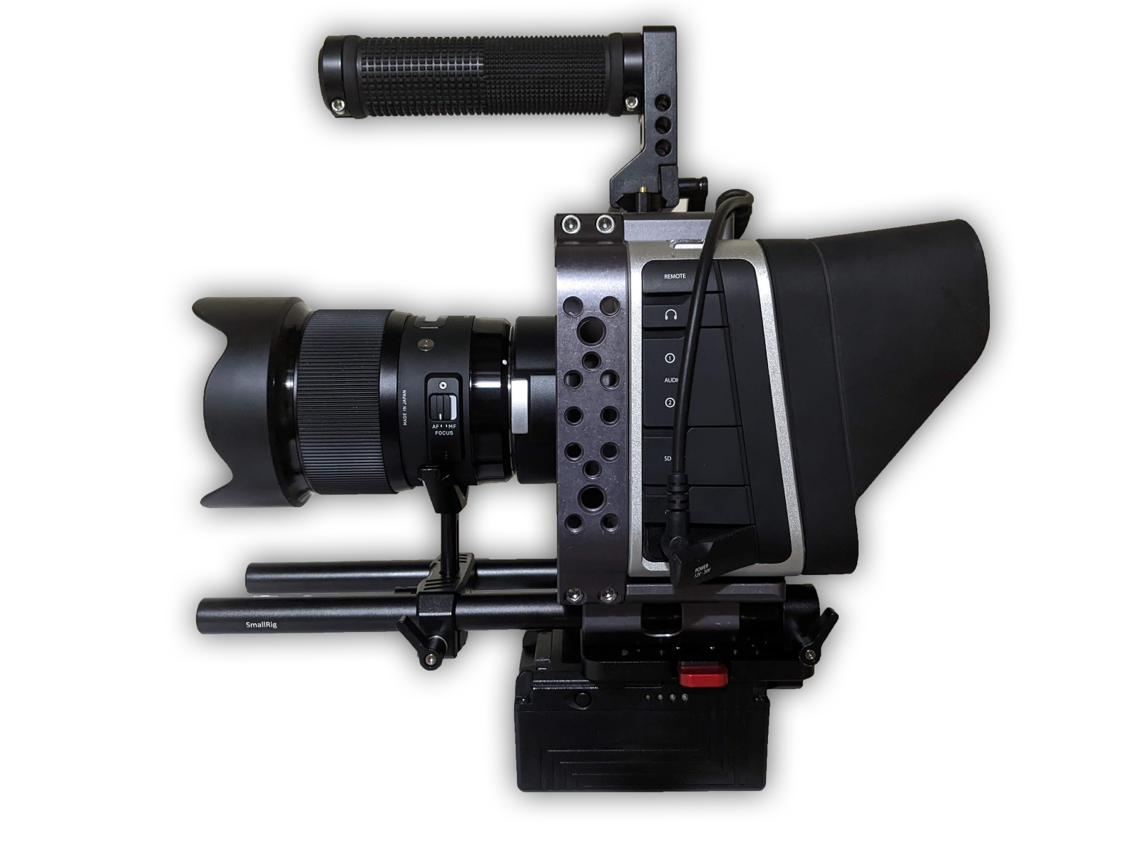 Blackmagic Design Cinema Camera 2,5K RAW - Rig Video - Photo 1 sur 3