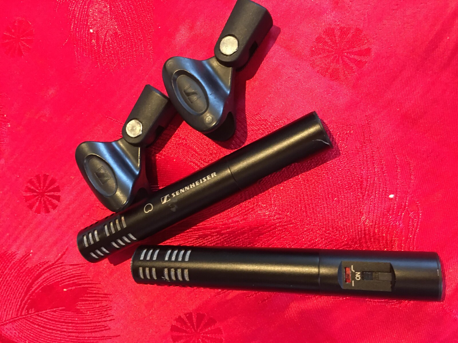  Kit Sennheiser Me 64 couple + Pinces + Bonnettes windjammer - Photo 3 sur 3