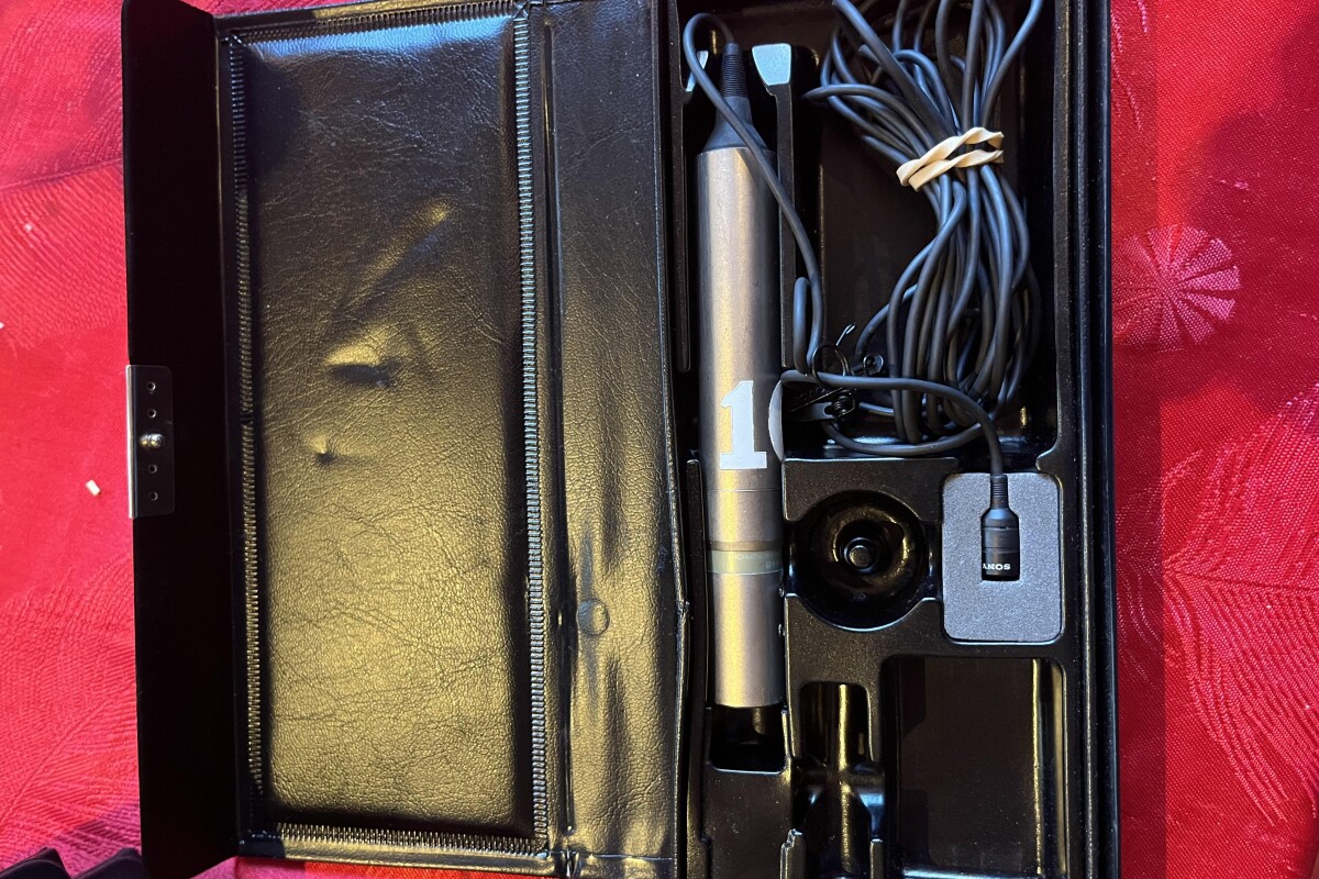 Location Sony ECM-44B micro-cravate omnidirectionnel XLR - Lightyshare