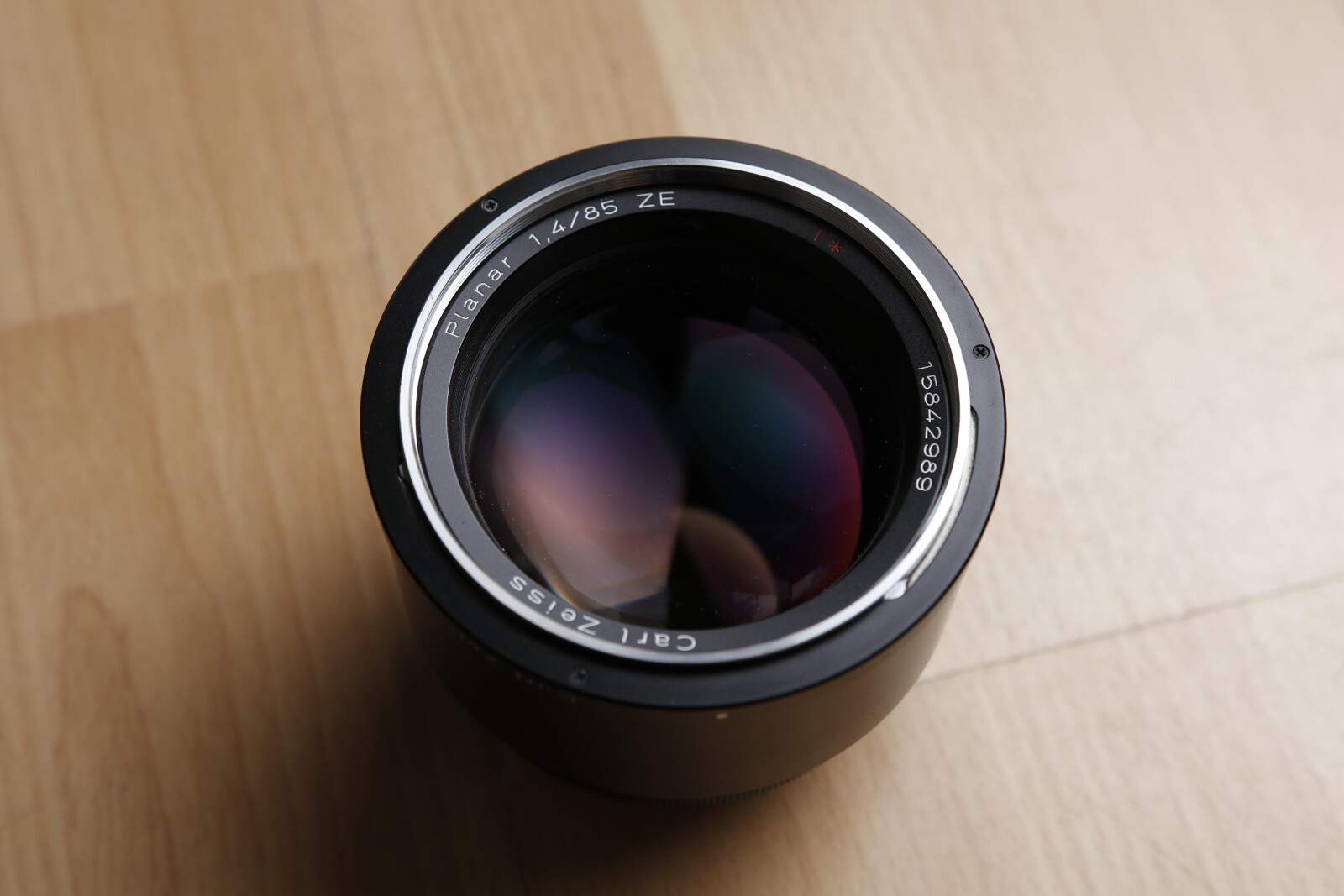 Set 4 objectifs Zeiss Vintage (21, 35, 50, 85) EF Mount - Photo 8 sur 9