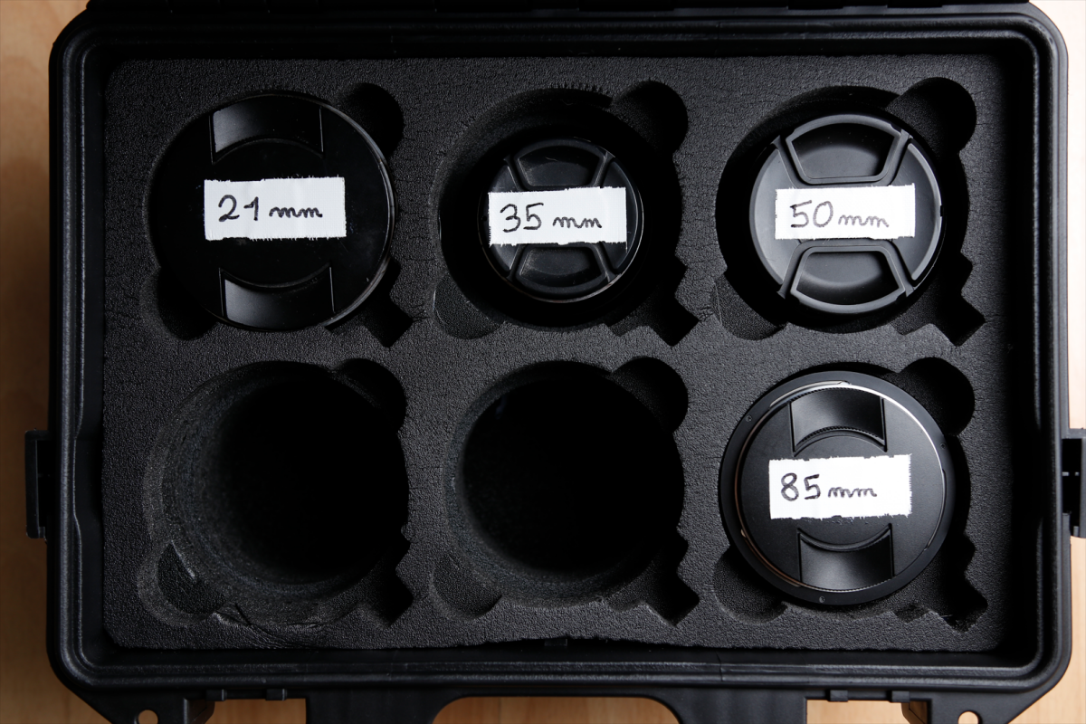 Location Set 4 objectifs Zeiss Vintage (21, 35, 50, 85) EF Mount - Lightyshare