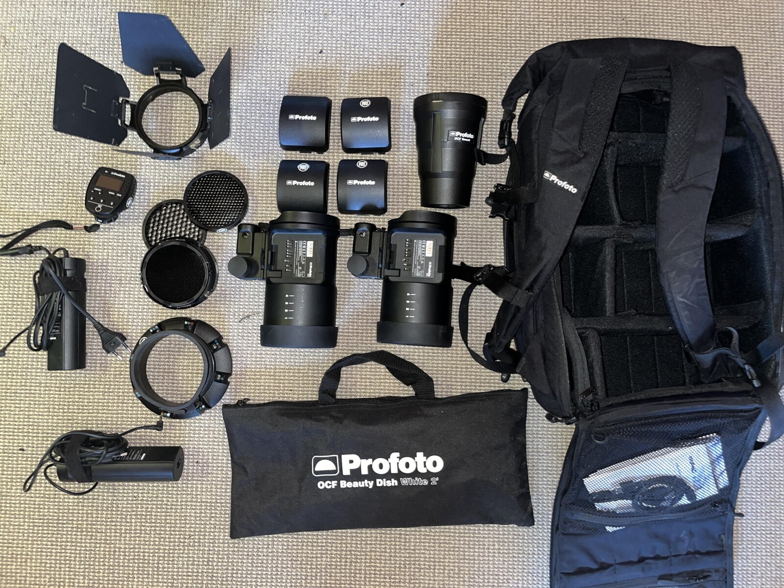 Profoto B10 duo kit + Accessoires + remote TTL - Photo 1 sur 4