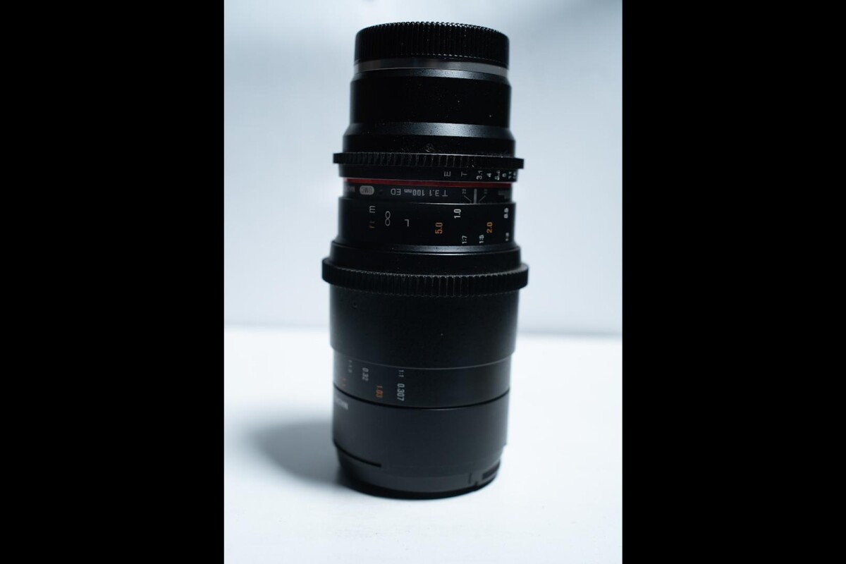 Location Samyang 100mm T3.1 monture Sony E  - Lightyshare