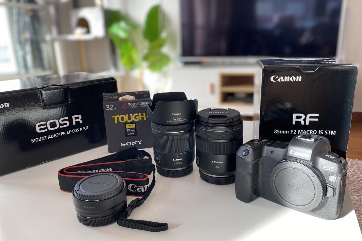 Location EOS R + 85MM + 24-105 + Carte + Sac + Trepied - Lightyshare