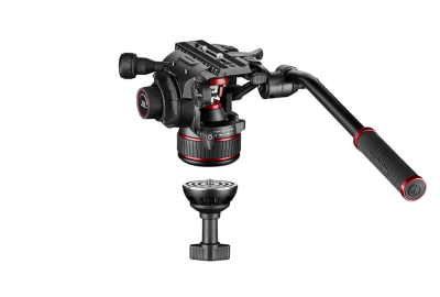 Location Trepied / Rotule Manfrotto NitroTech N8 MVK608 avec Twin Legs Aluminium Ground Spreader (GS)