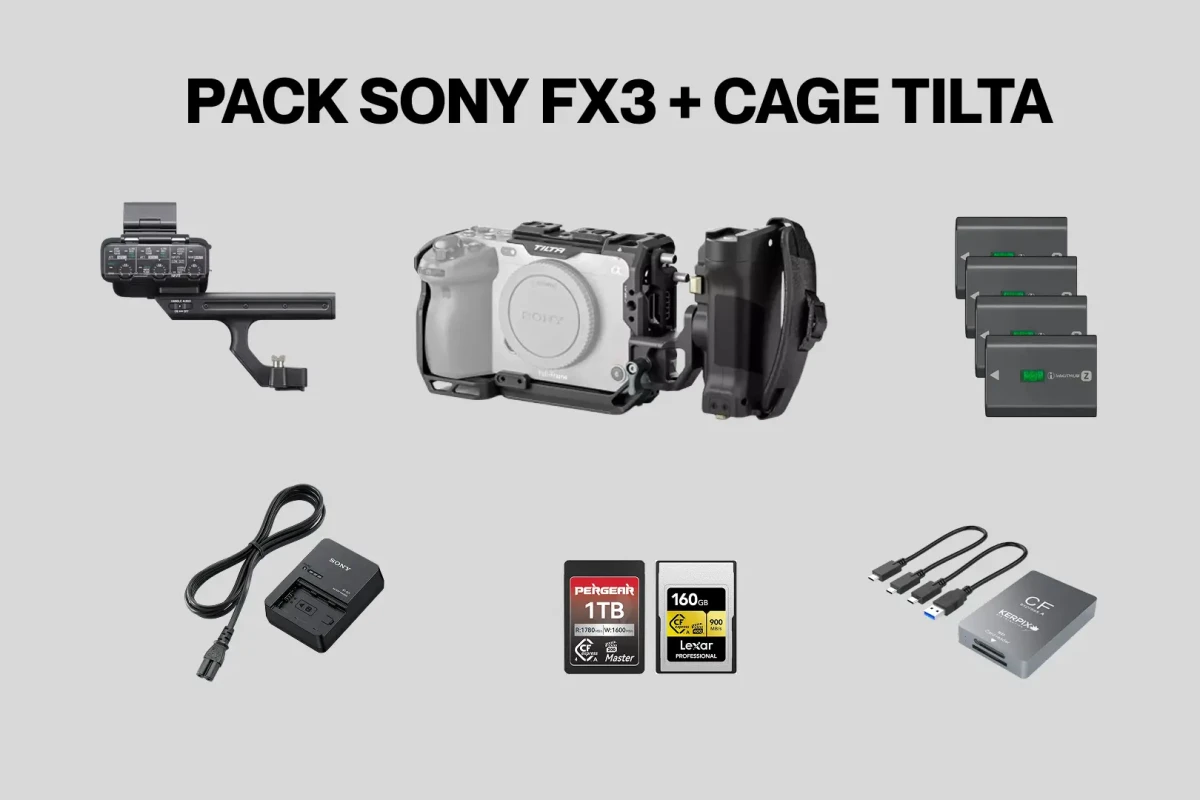 Location Sony FX3 + Cage Tilta - Lightyshare