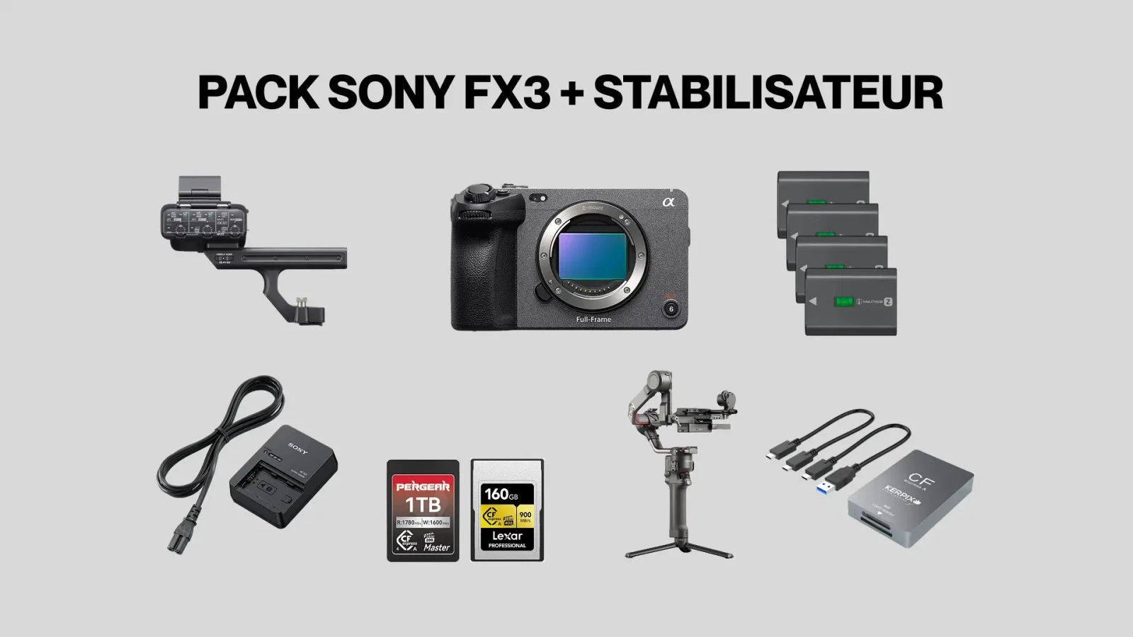 Sony FX3 + Stabilisateur DJI Ronin S2 - Photo 1 sur 1