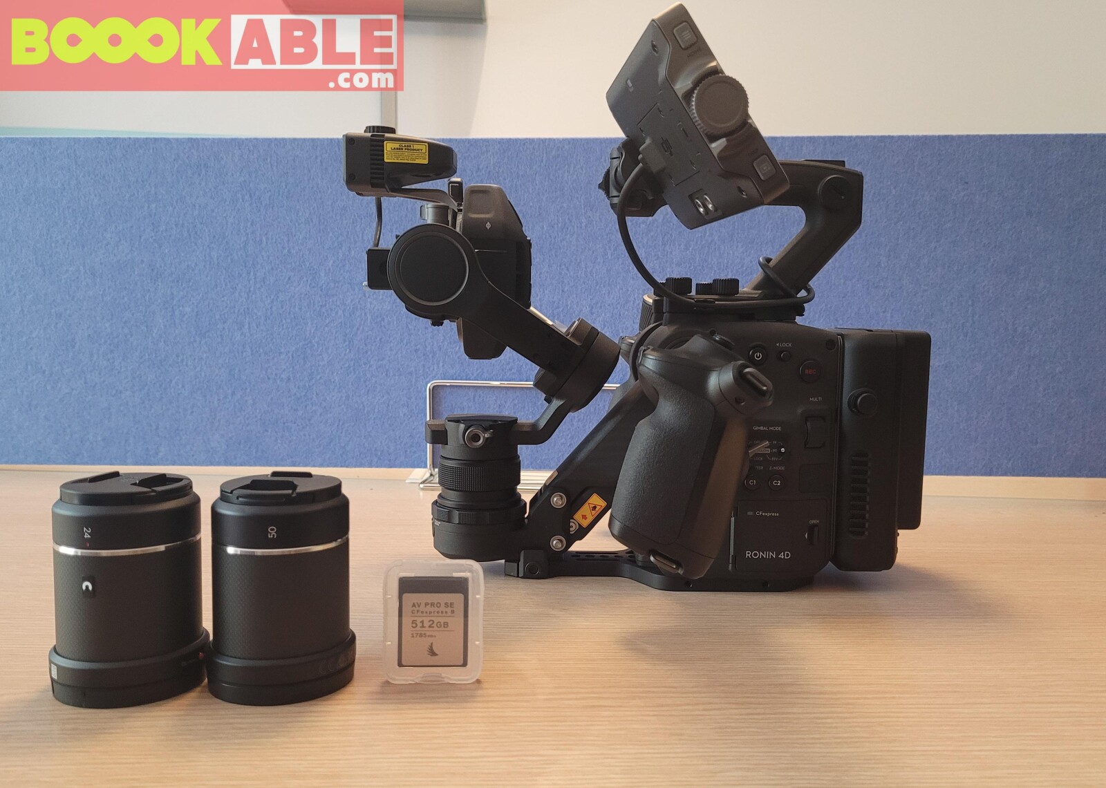 DI Ronin 4D 6K - Kit Prêt à Tourner avec Optiques DJI 24mm et 50mm - Livraison Gratuite ! - Photo 1 sur 4