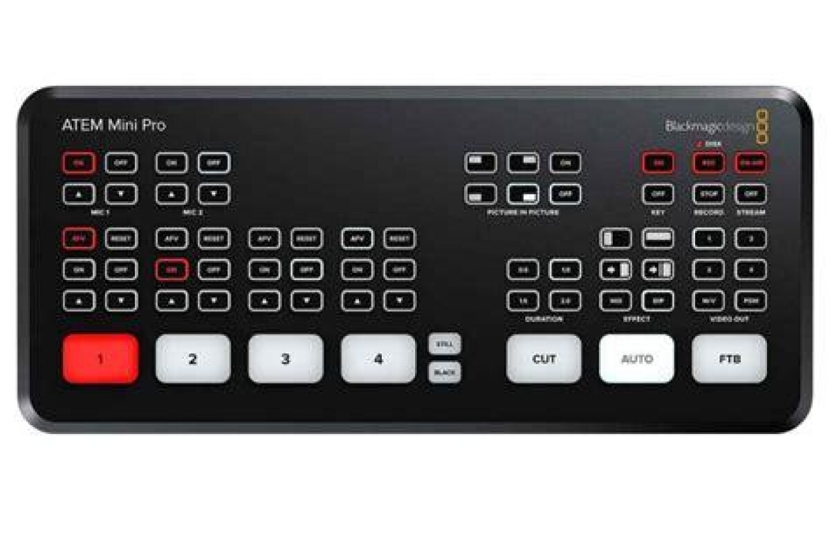 Location Black Magic Atem Mini Pro ISO - Livraison Gratuite ! - Lightyshare
