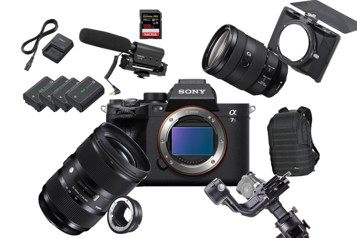 Location Sony a7sIII production kit - Lightyshare
