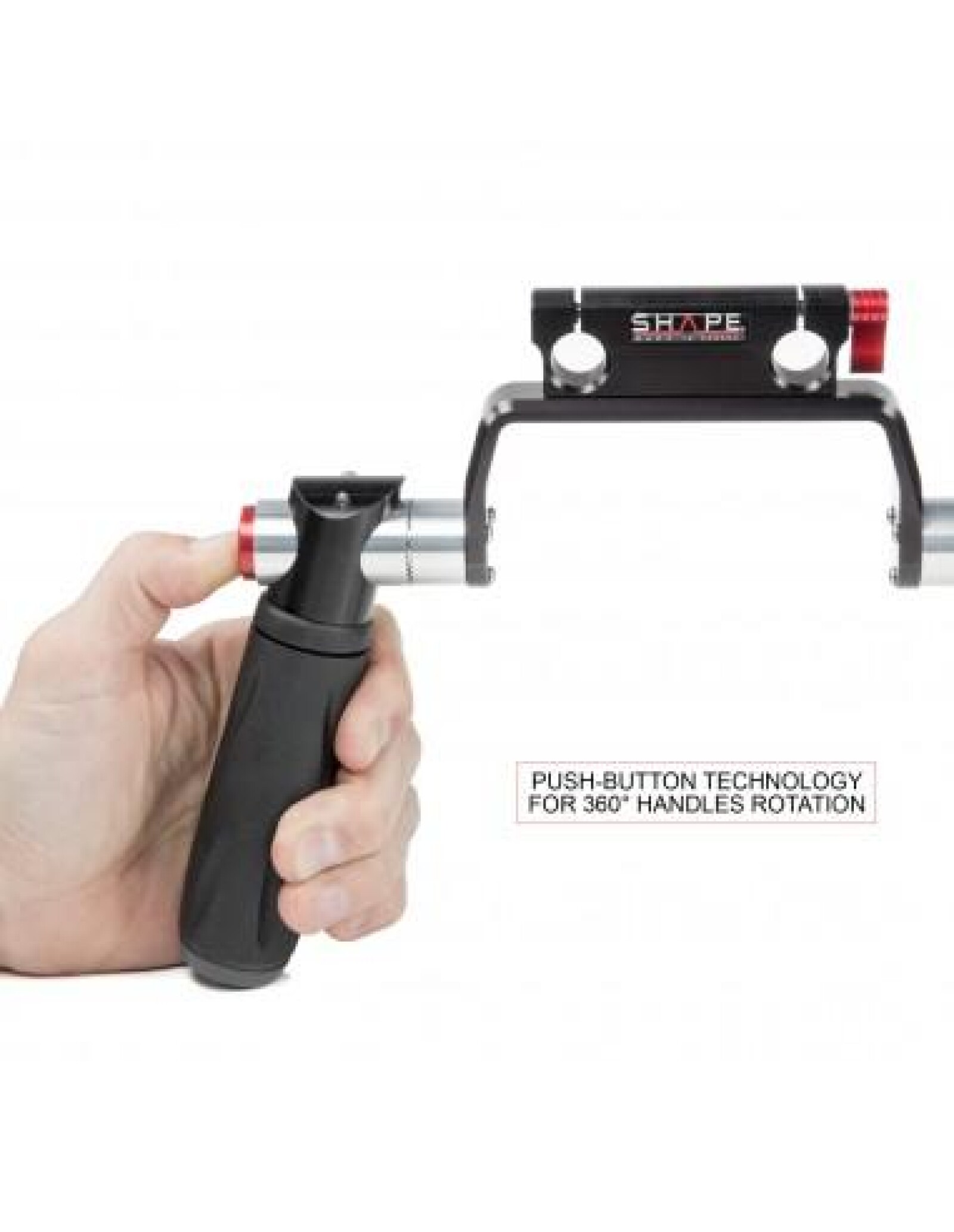 Shape - Poignées Quick Handle avec Rod bloc 15mm - Photo 2 sur 2