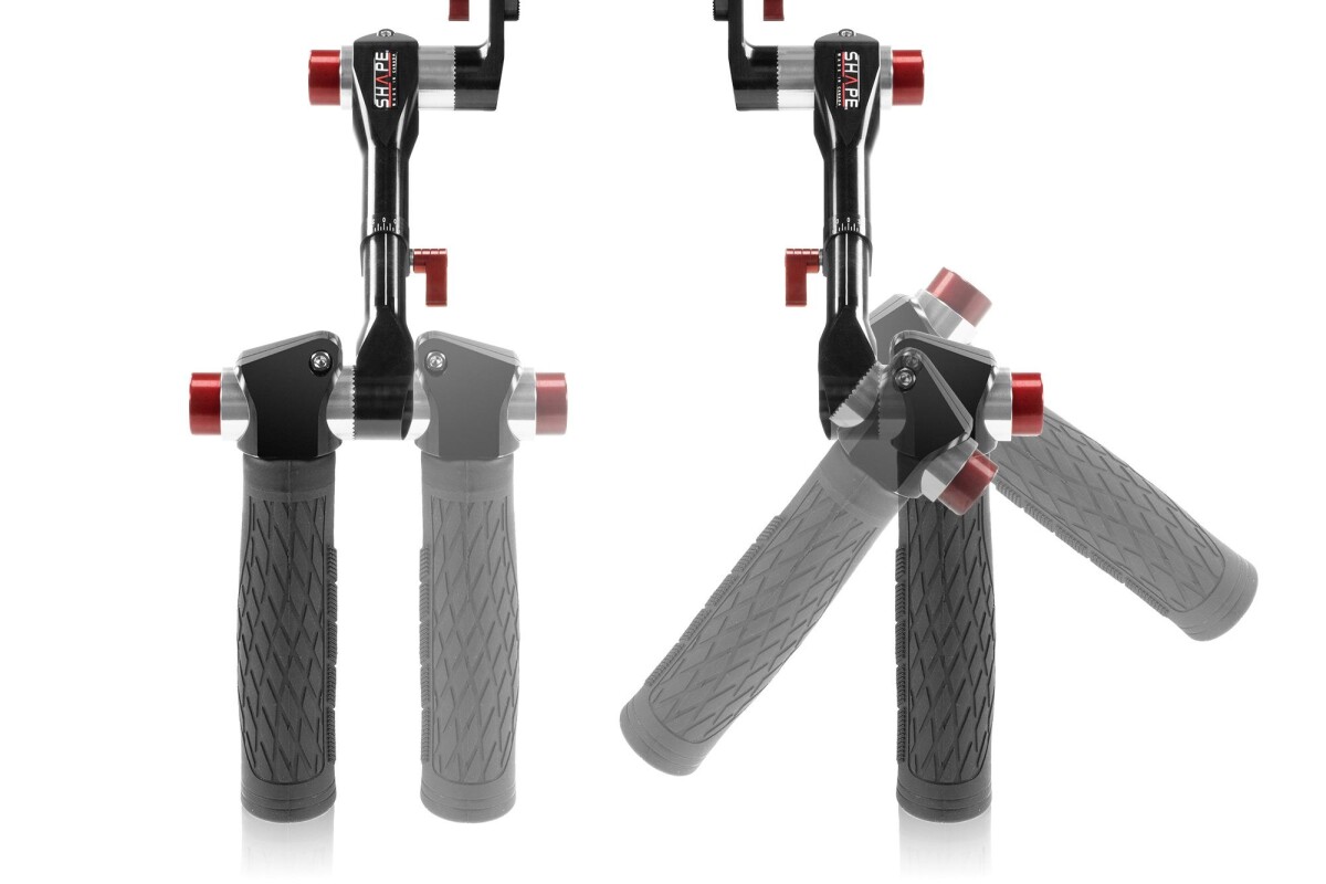 Location Shape Poignées droite télescopiques en bois Arri rosette  - Lightyshare