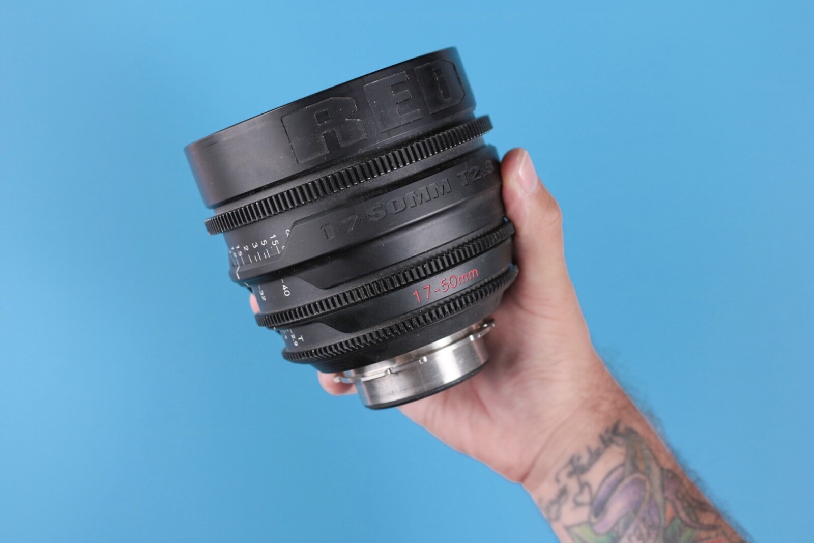 Objectif cinéma RED PRO ZOOM 17-50mm T2.9 Monture PL objectif pl ciné vidéo professionnel - Photo 3 sur 3
