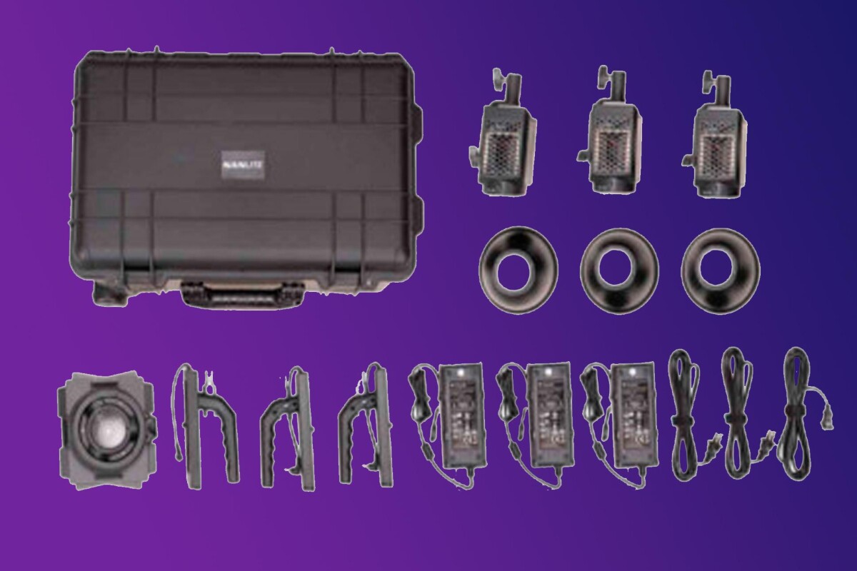 Location 3 LED + accessoires - Nanlite Forza COB 60 éclairage kit lumière interview - Lightyshare