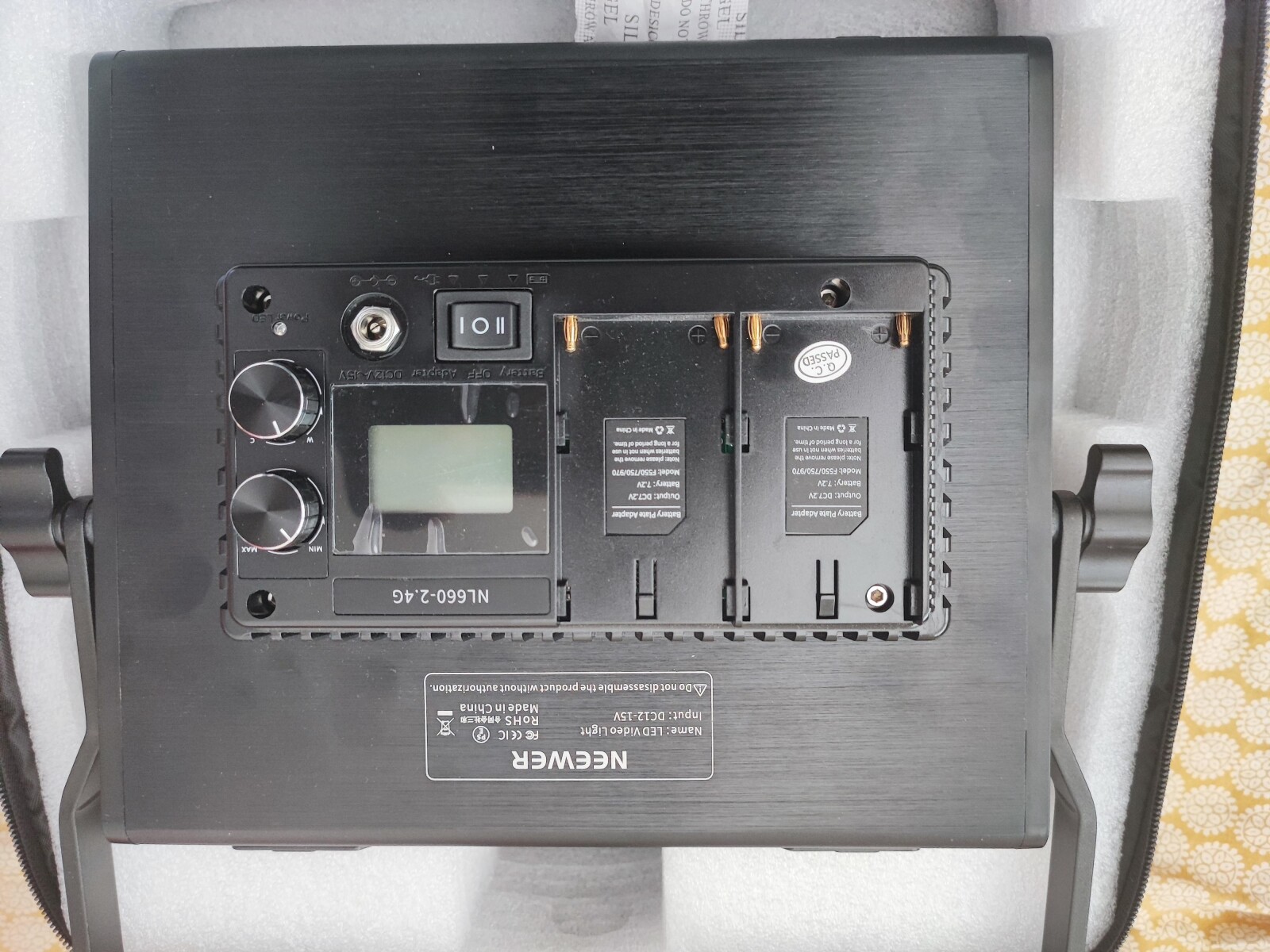 Neewer 660 LED Panneau (x2) - Photo 2 sur 9