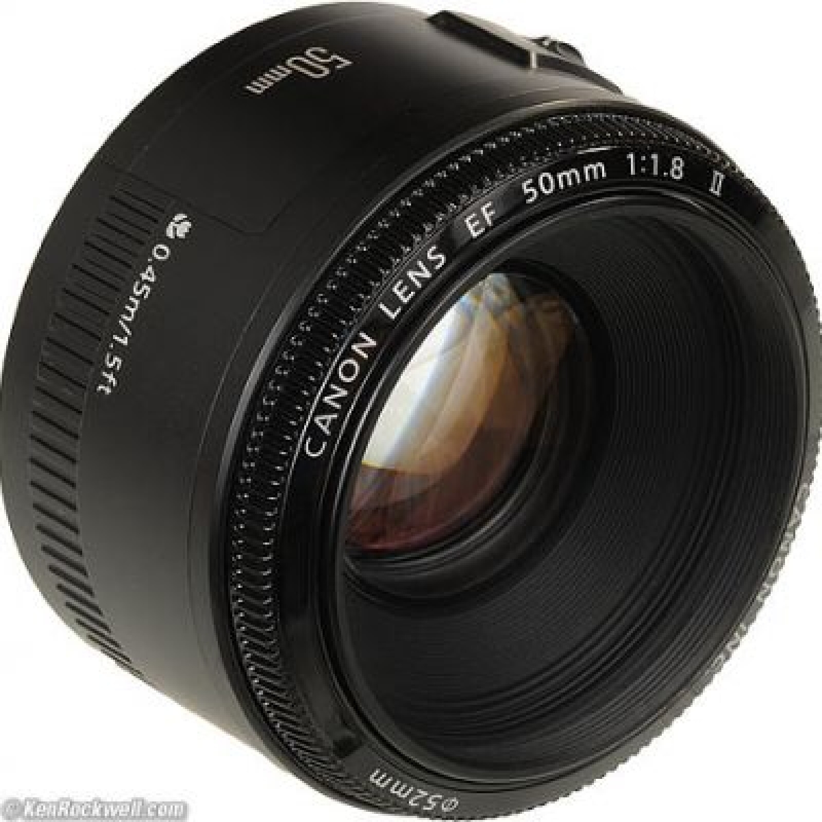 Objectif Canon EF 50 mm f/1,8 II - Photo 1 sur 2