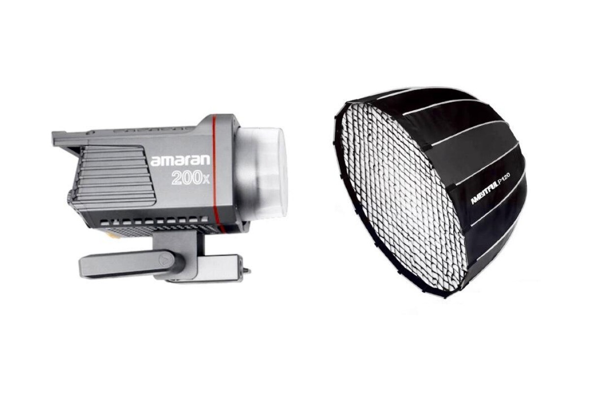 Location #KIT SOFTBOX APUTURE AMARAN 200X - Lightyshare