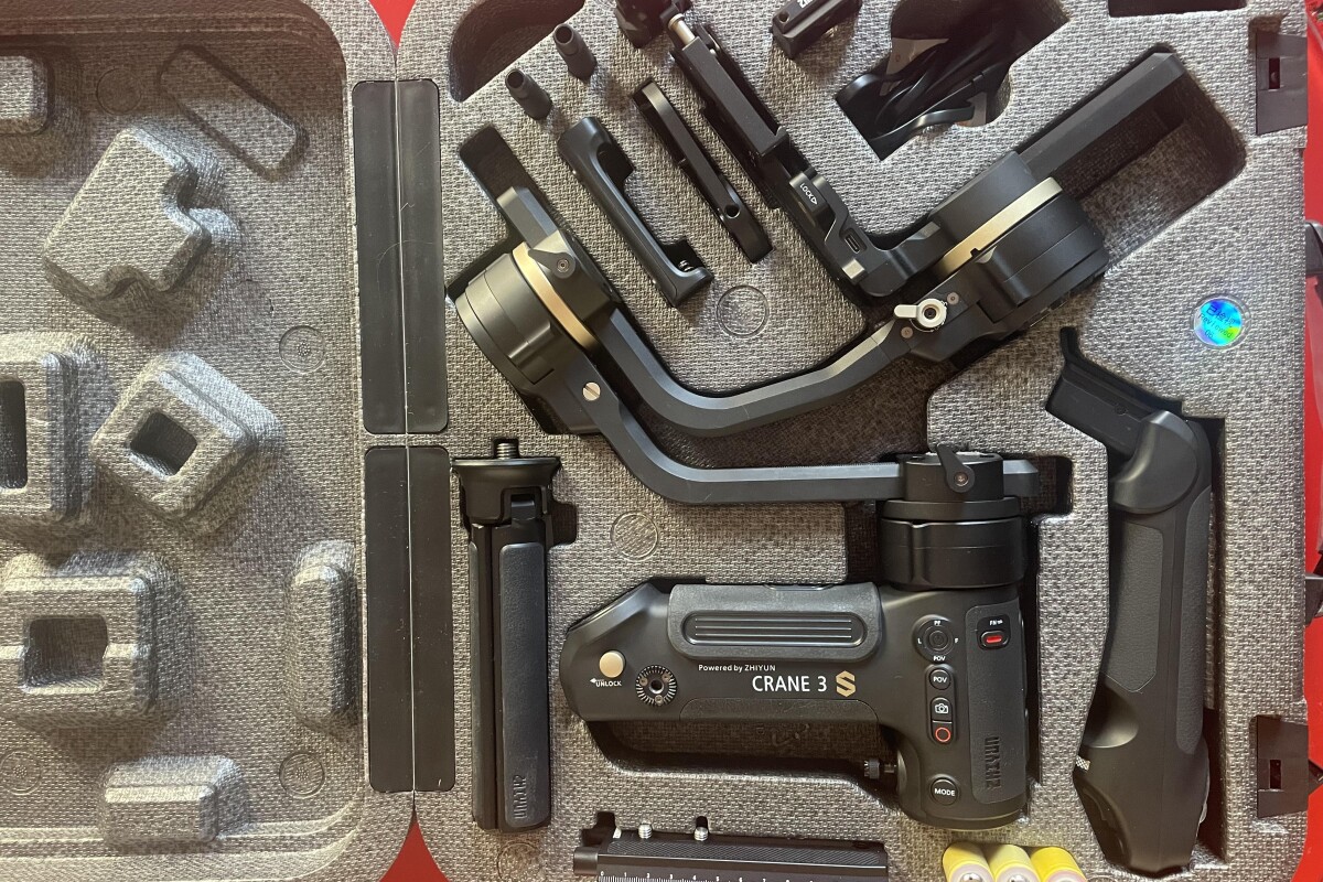 Location Zhiyun Crane 3S Kit Complet - Lightyshare