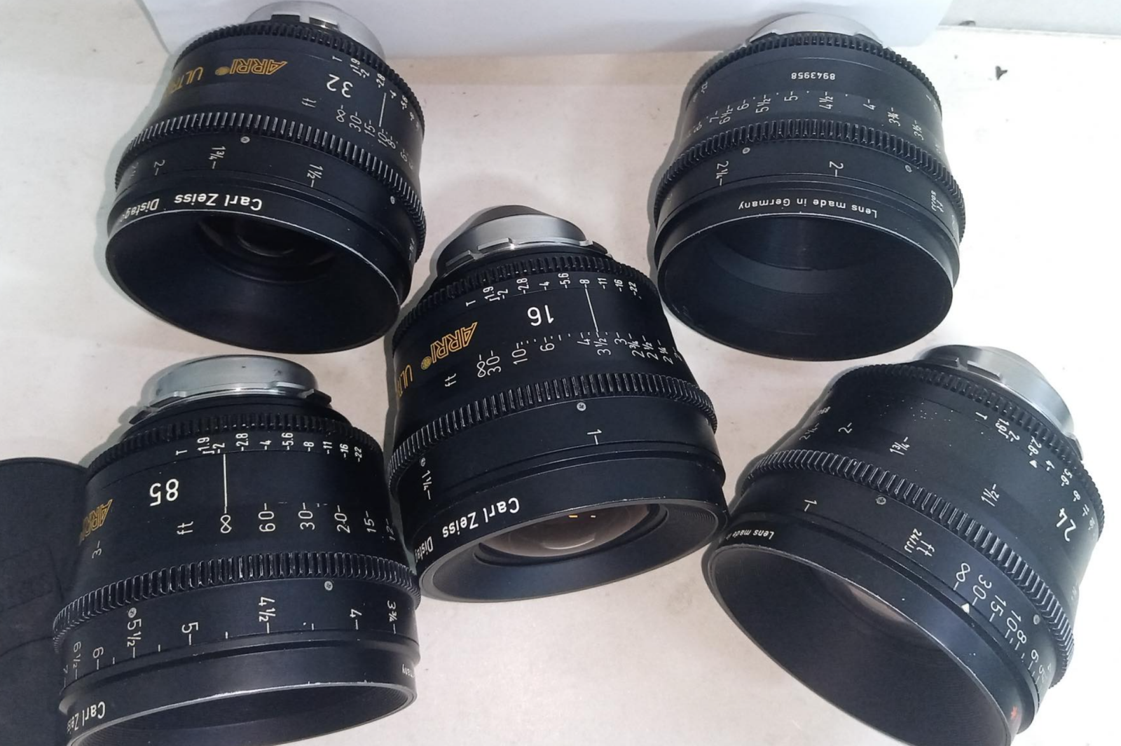 Set ARRI Zeiss Ultraprime  - Photo 3 sur 9