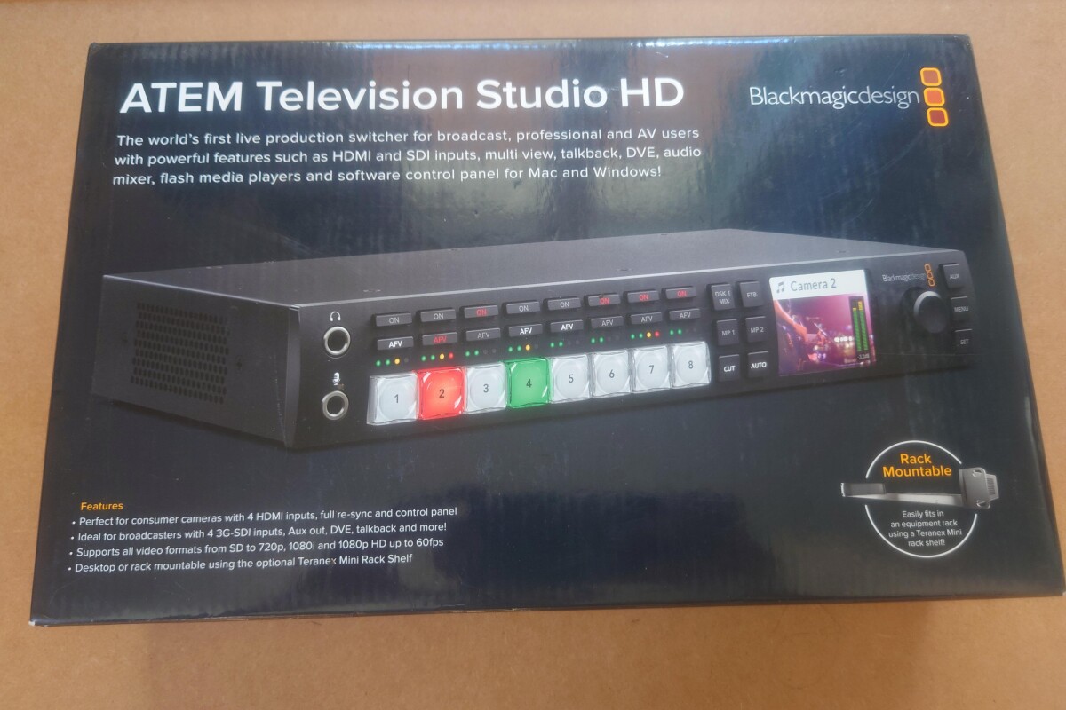 Location ATEM Television Studio HD (Blackmagic) - Lightyshare