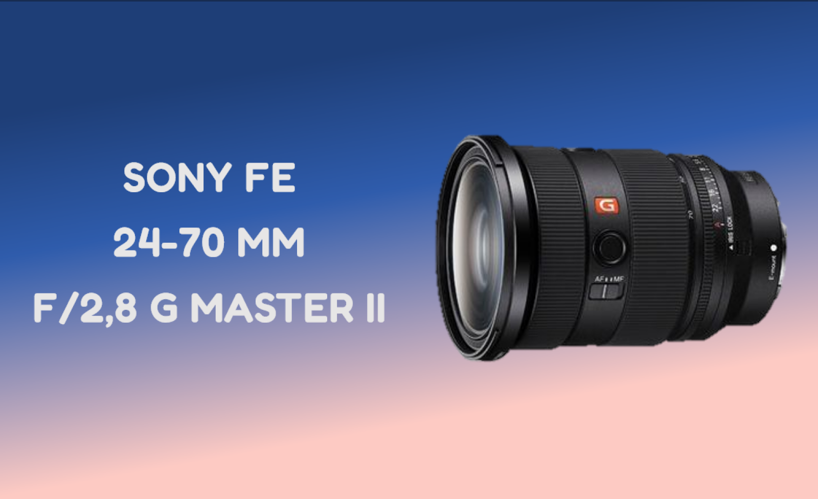 Sony Sony FE 24-70mm F2.8 GM II - Photo 1 sur 2