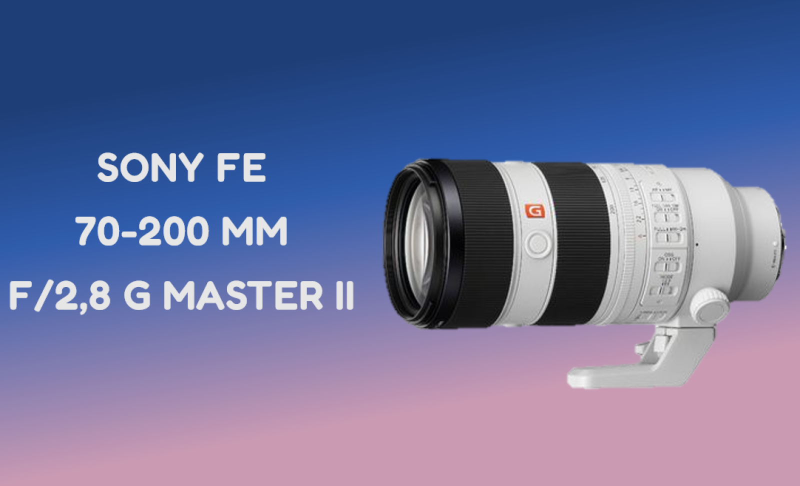 Sony FE 70-200mm f/2.8 GM OSS II - Photo 1 sur 1
