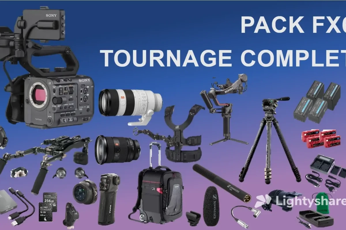 Location Pack FX6 tournage complet - Lightyshare
