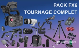 Location Pack FX6 tournage complet