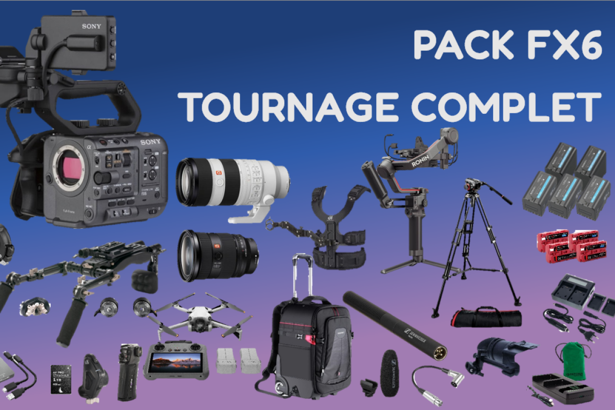 Location Pack FX6 tournage complet - Lightyshare