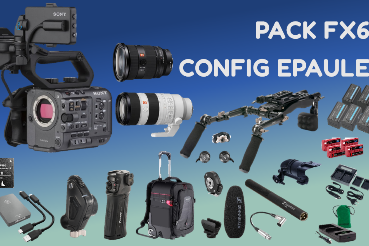 Location Pack FX6 Config épaule - Lightyshare