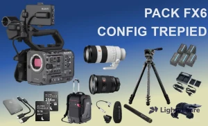 Location Pack FX6 Config Trépied