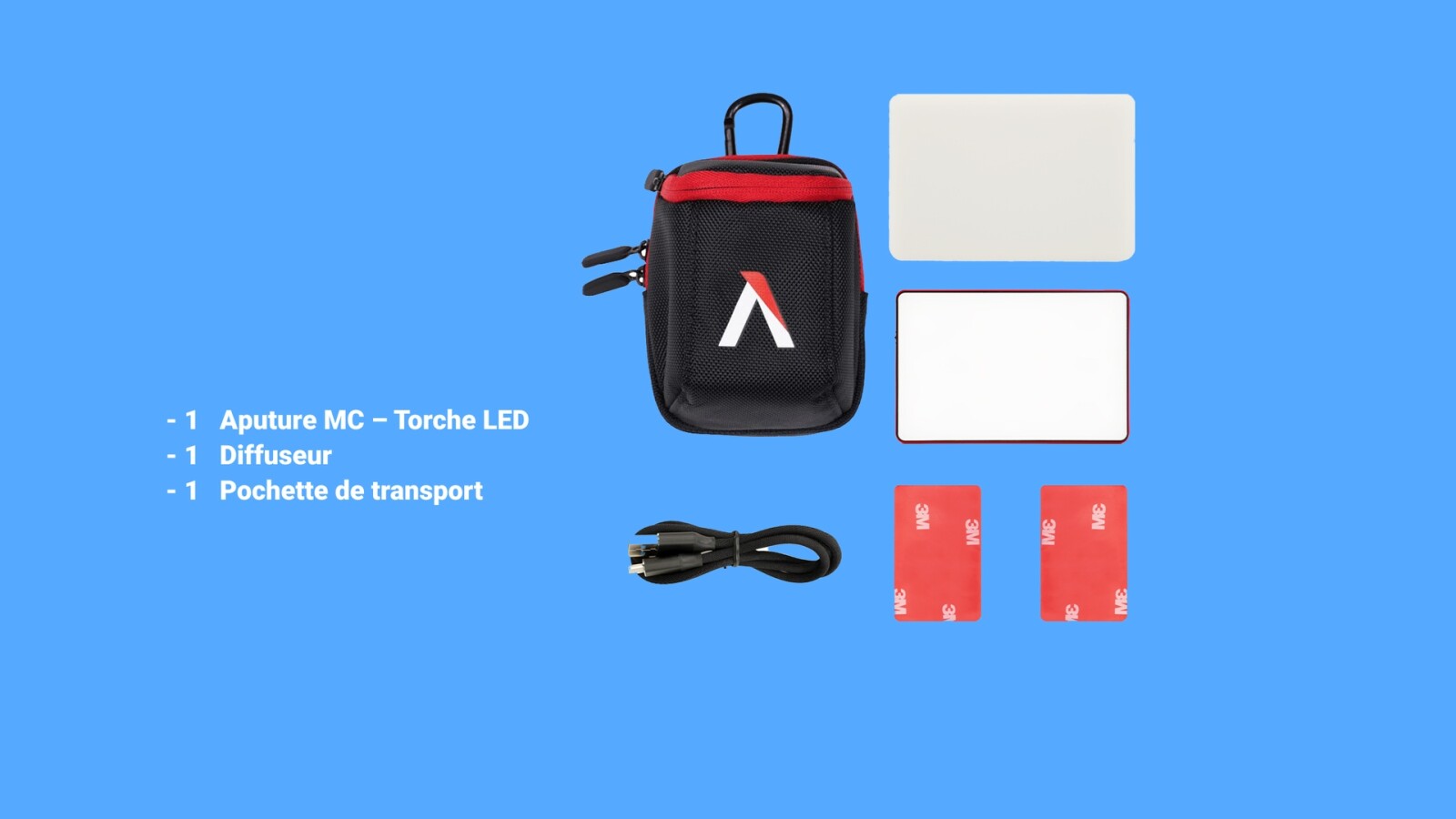 Aputure MC – Torche LED RGB - Photo 1 sur 1