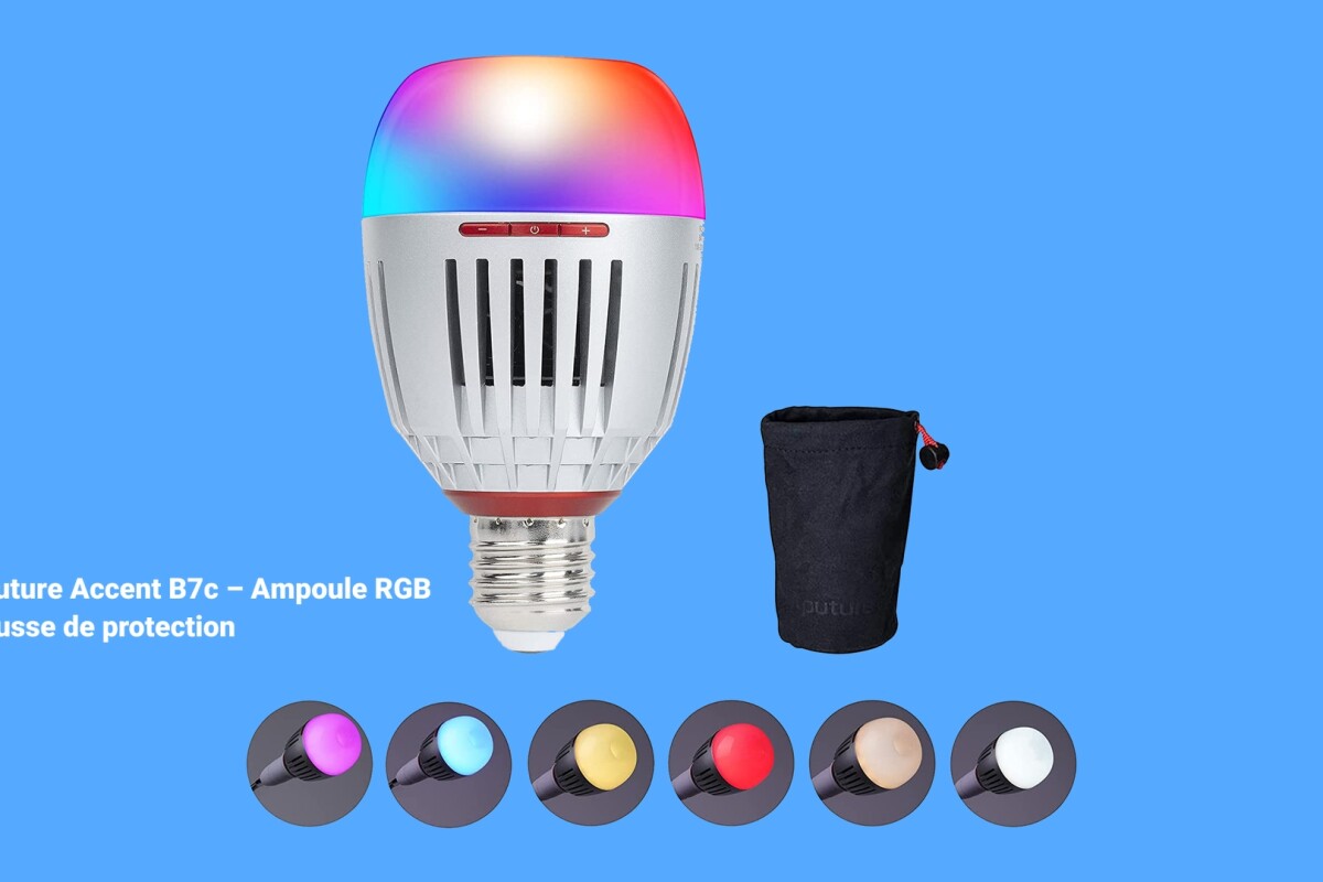 Location Aputure Accent B7c – Ampoule RGB - Lightyshare