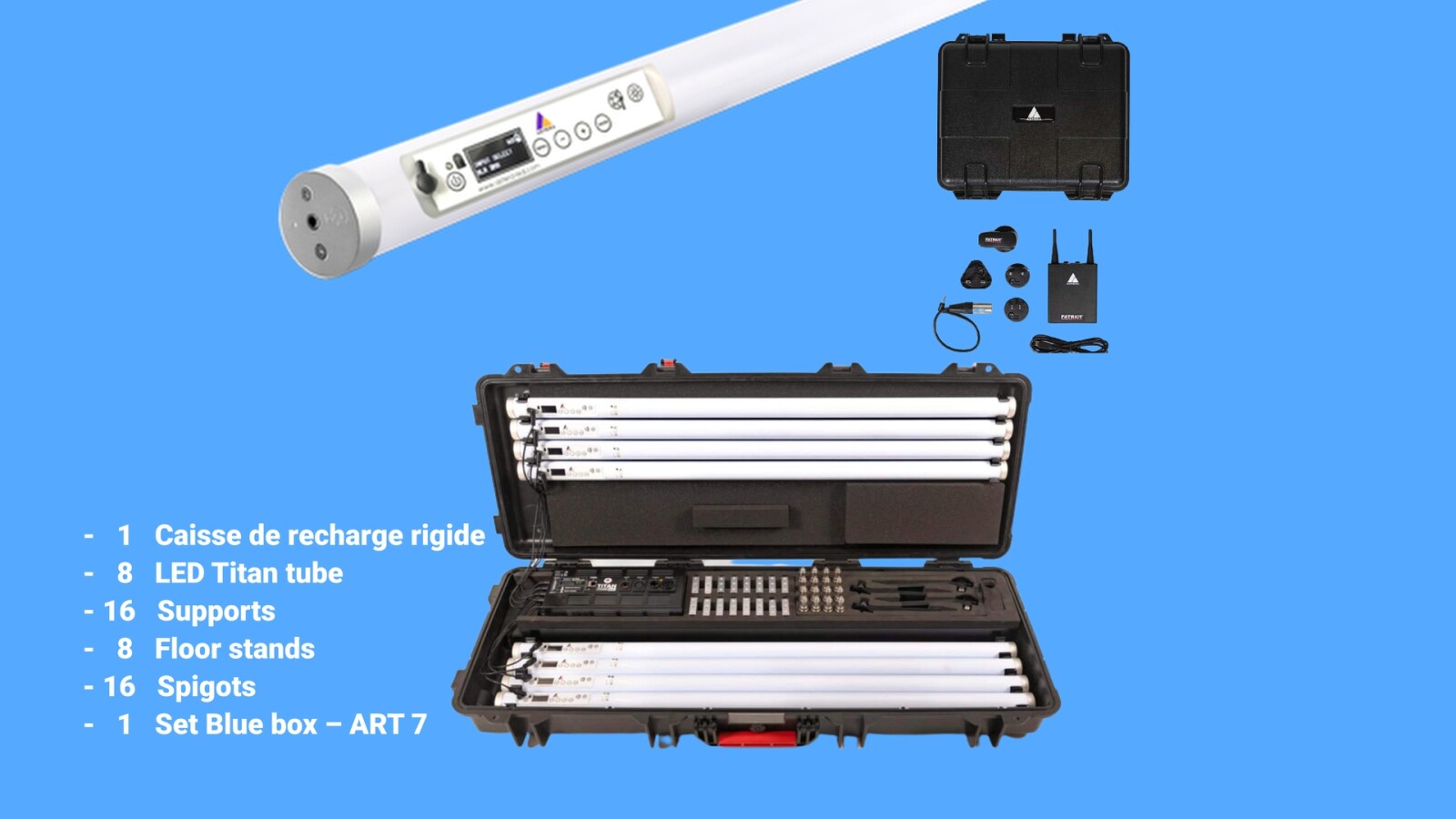 Astera Titan Tube FP1 – Kit lumière - Photo 1 sur 1