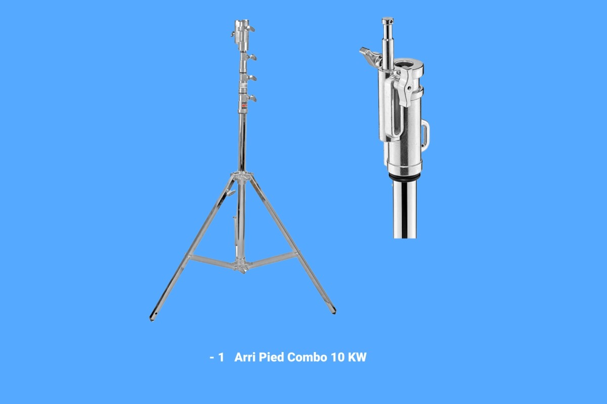 Location Arri Pied Combo 10 KW - Lightyshare