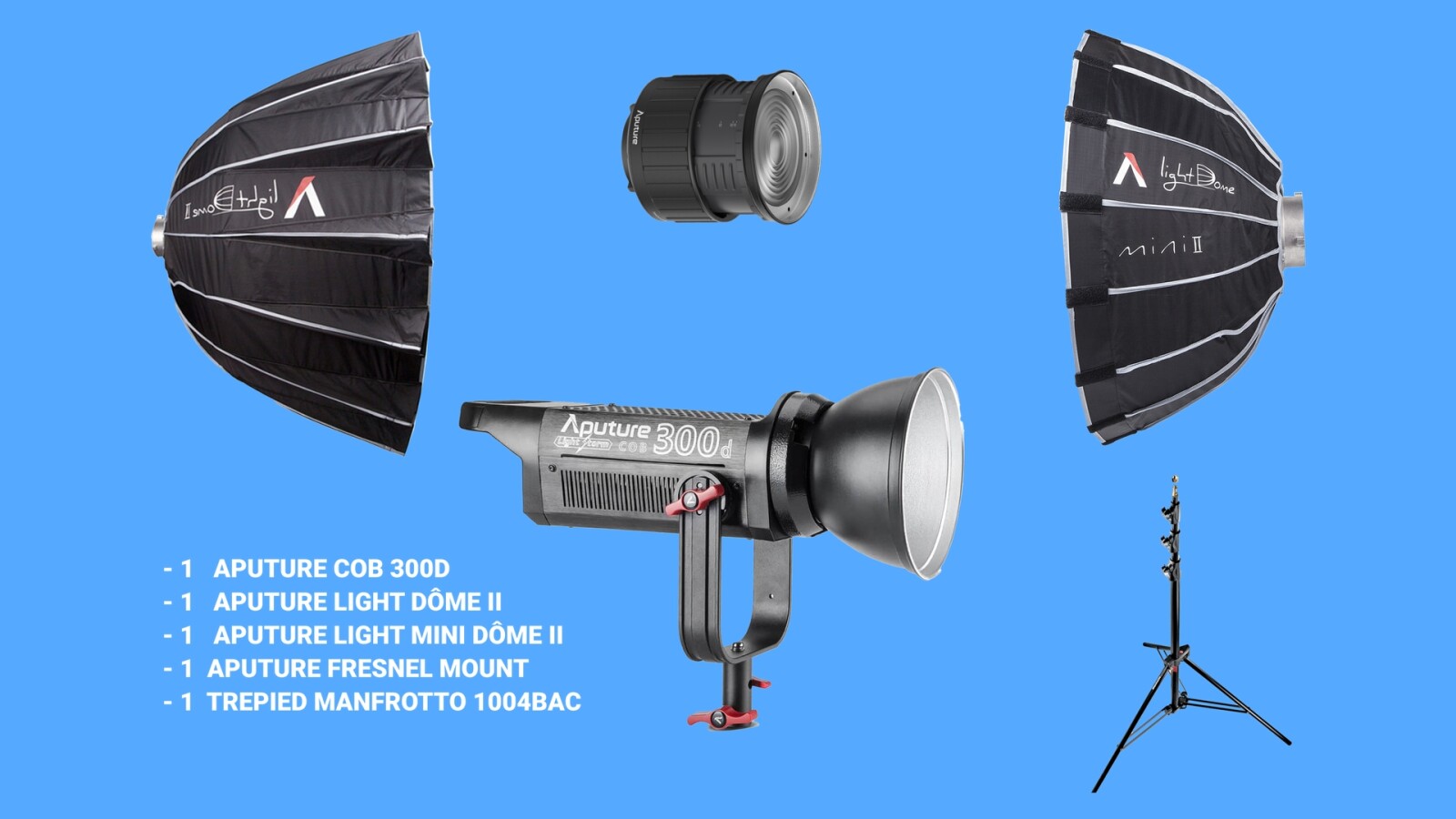 KIT APUTURE LS 300D - Photo 1 sur 1
