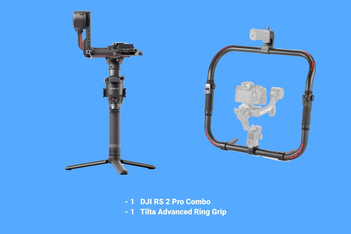 Location DJI RS 2 Pro Combo + Tilta Advanced Ring Grip - Lightyshare