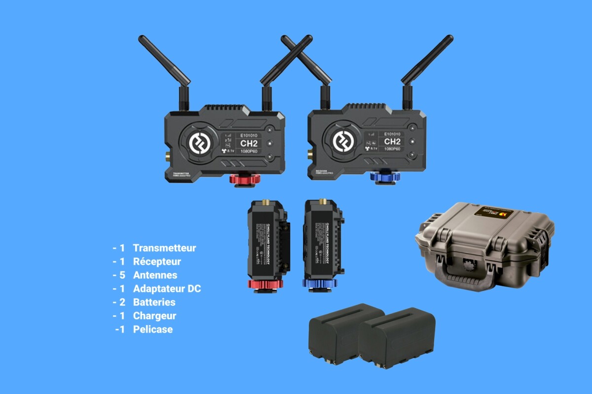 Location Hollyland Mars 400S PRO – Kit Vidéo HF - Lightyshare