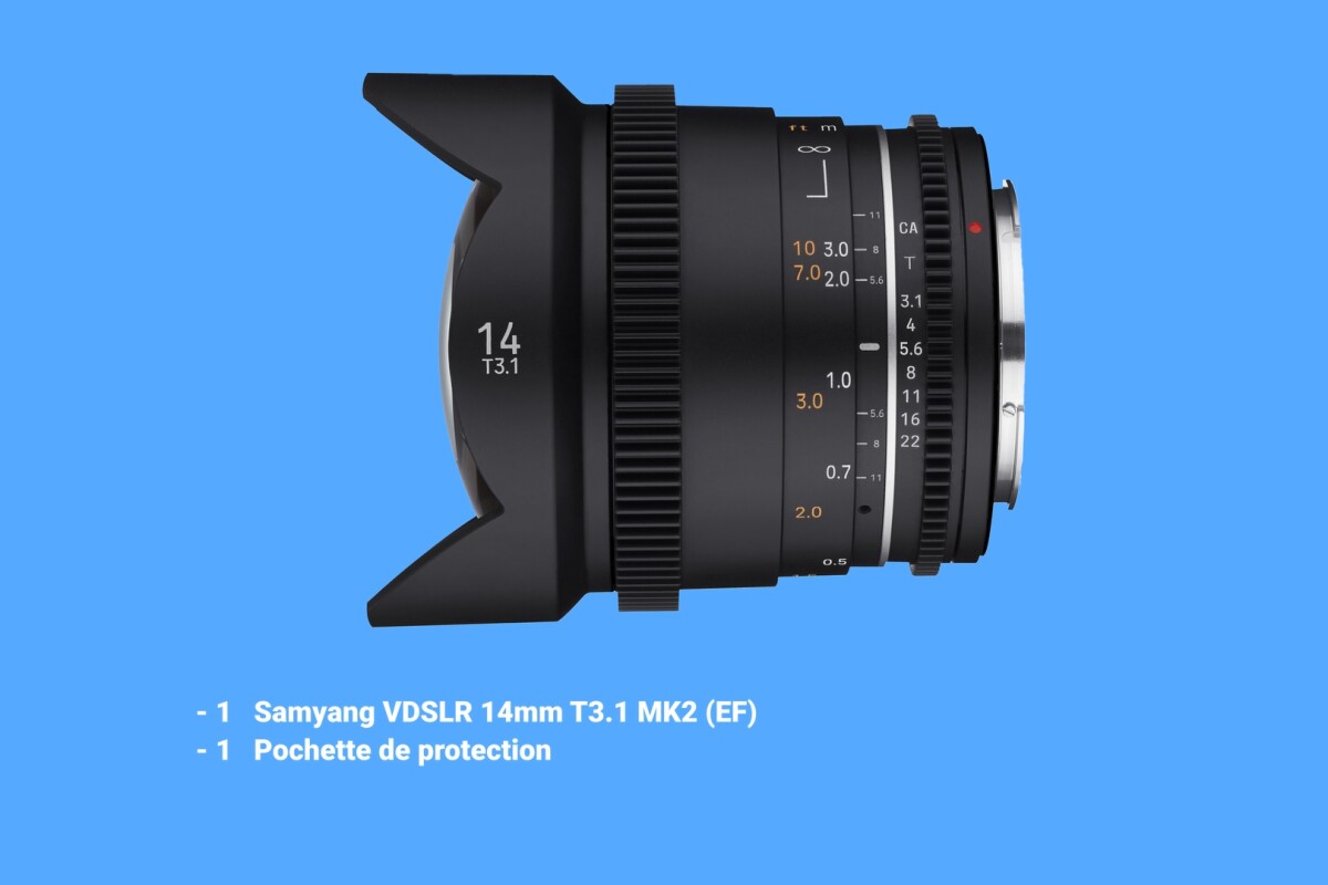 Location Samyang Objectif 14mm VDSLR MK2 – Objectif - Lightyshare
