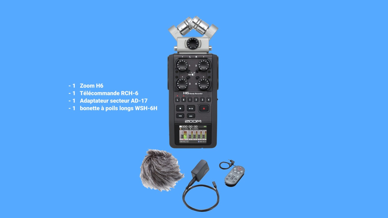 Zoom H6 – Enregistreur Audio - Photo 1 sur 1