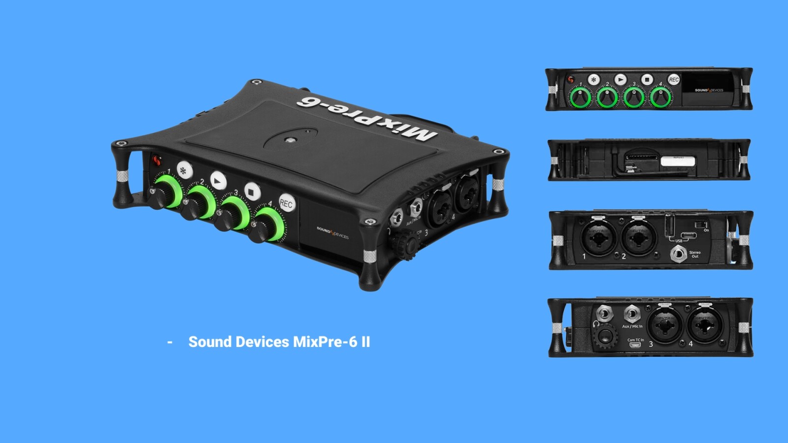 Sound Devices MixPre-6 II – Enregistreur Audio - Photo 1 sur 1