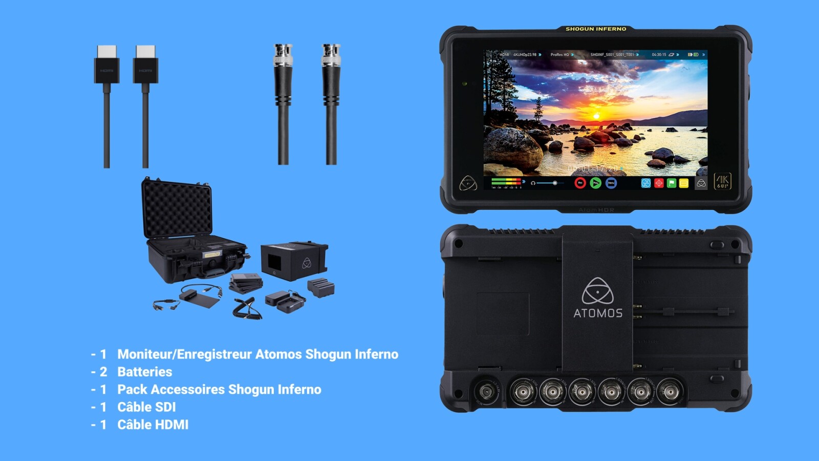 Pack Atomos Shogun Inferno - Photo 1 sur 1