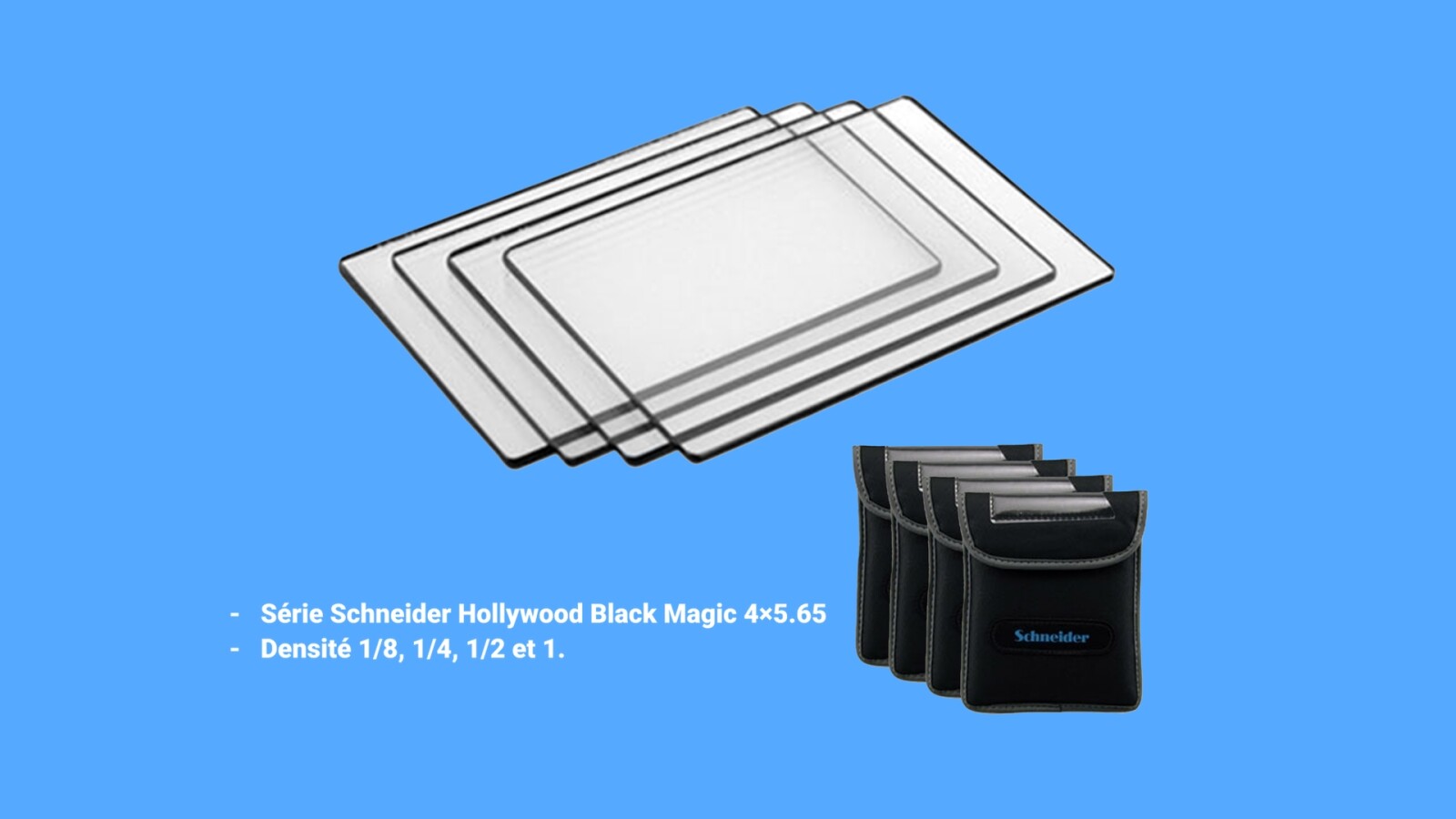 Série Filtres Schneider Hollywood Black Magic Filter Kit (4×5.65) - Photo 1 sur 1